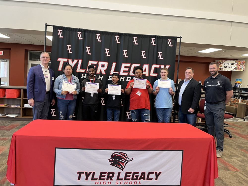 Legacy Seniors Sign with Project Search Tyler Legacy High School