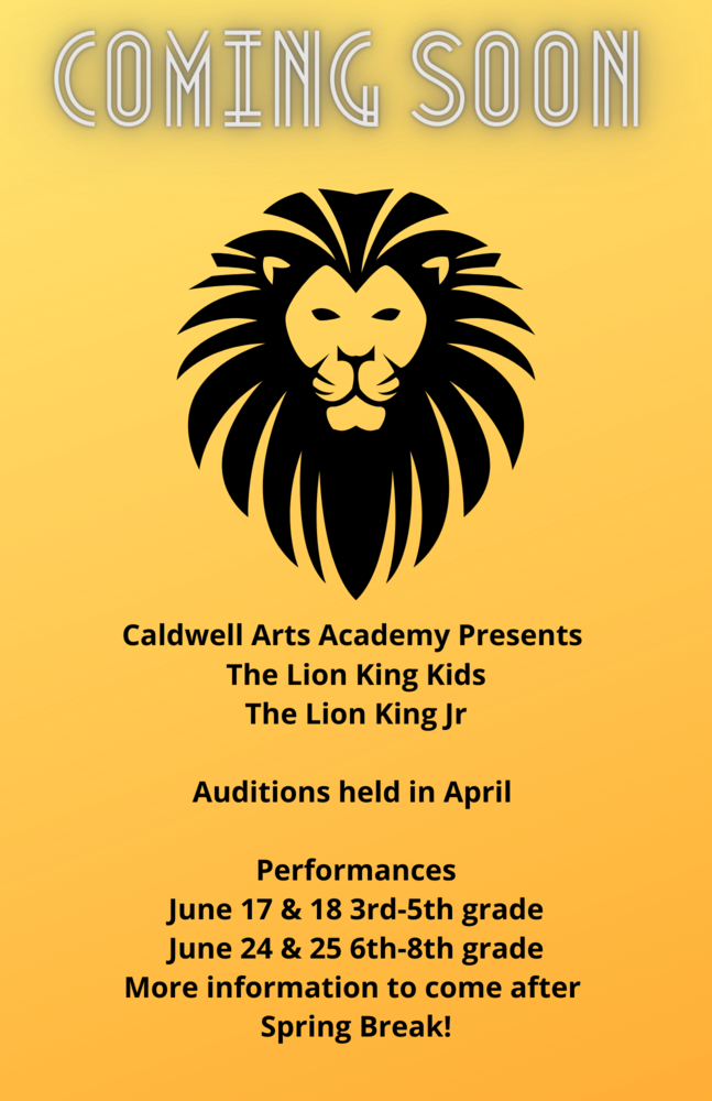 Caldwell Musical Announcement