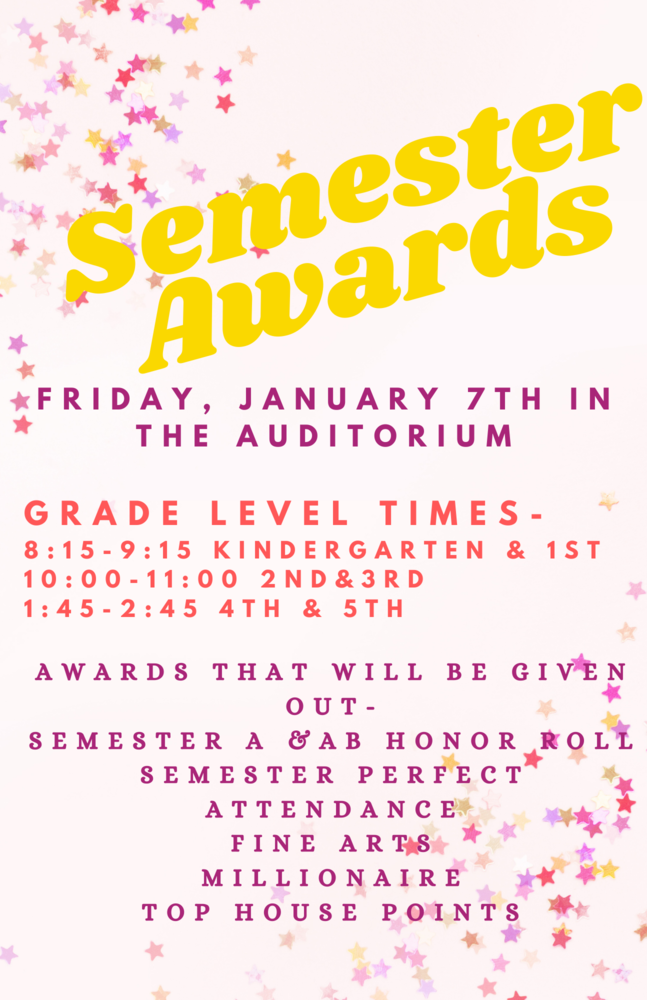 Semester Awards