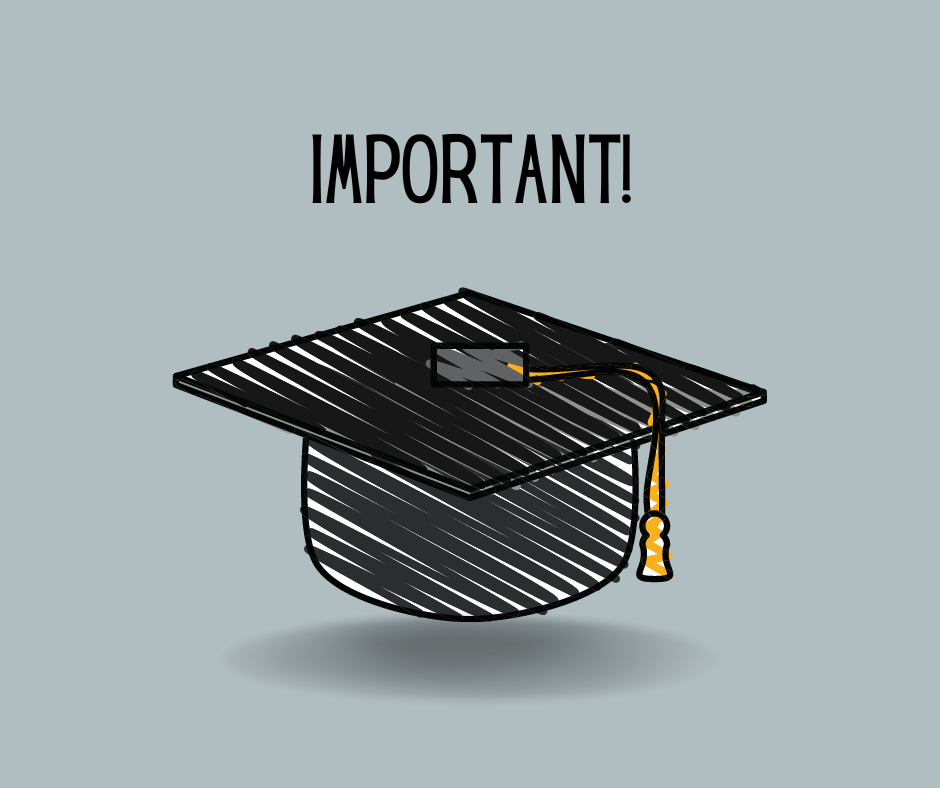 black graduation cap
