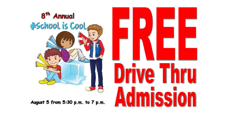 School is cool Fun Forest august 5;5:30-7pm