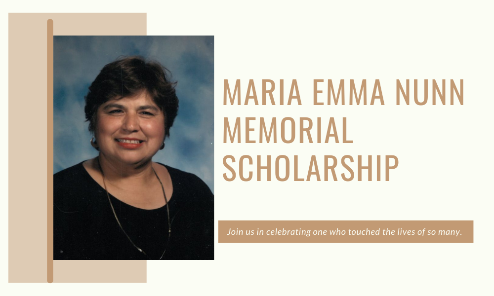 Maria Emma Nunn Memorial Scholarship