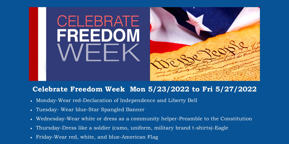 Celebrate Freedom Week Boshears Center for Exceptional Programs