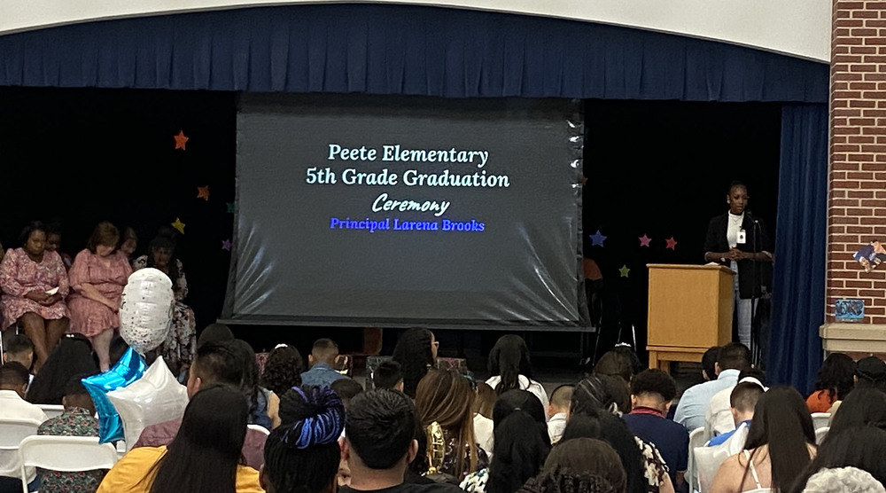 Peete Elementary 5th grade graduation