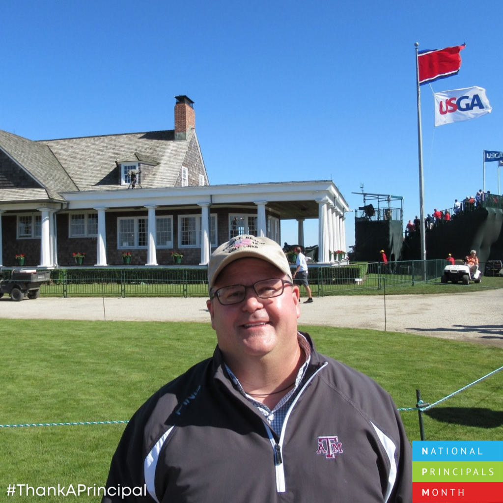 photo of Gary Brown at a PGA event