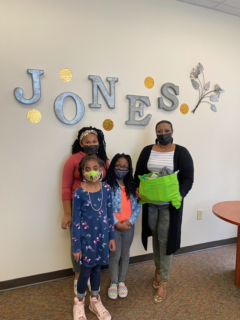 Jones students receiving donations
