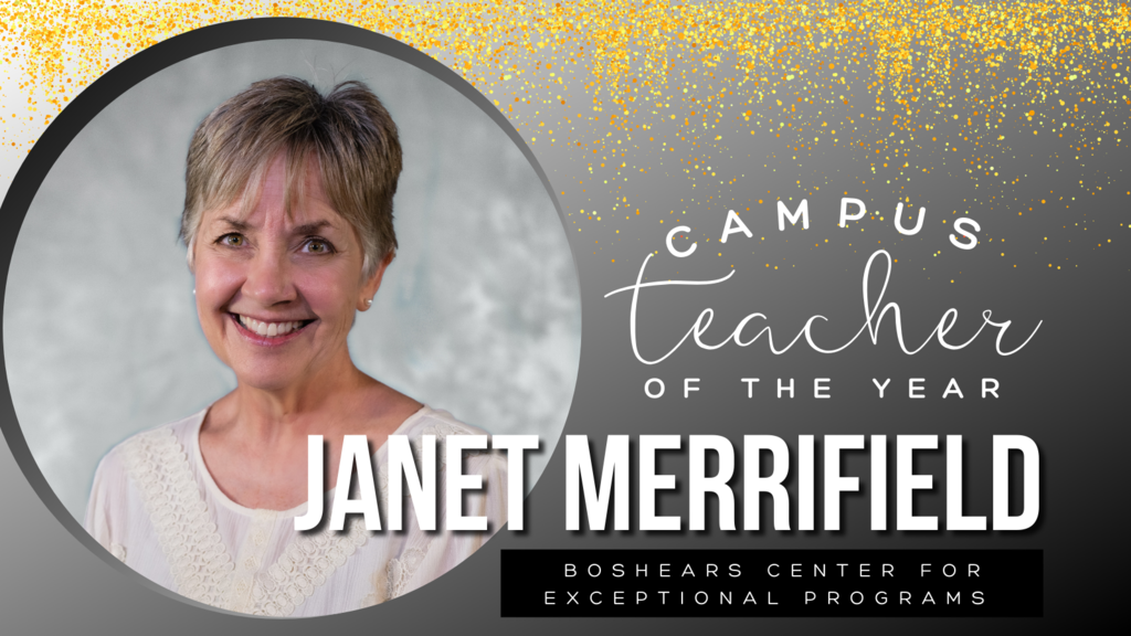 Campus Teacher of the Year Janet Merrifield