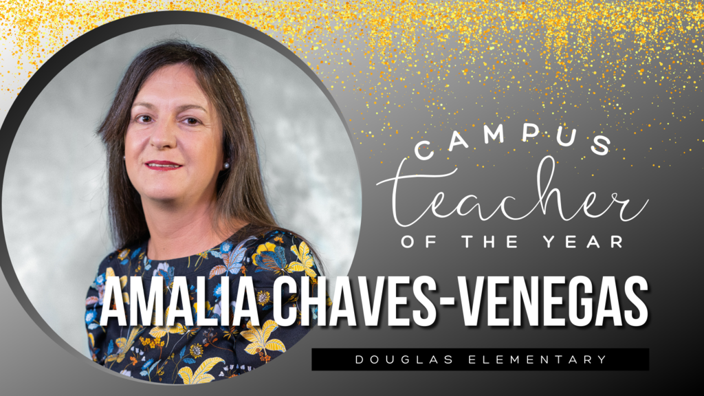 Campus Teacher of the Year Amalia Chavez-Venegas