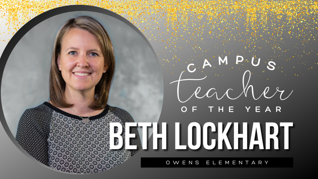 Campus Teacher of the Year Beth Lockhart