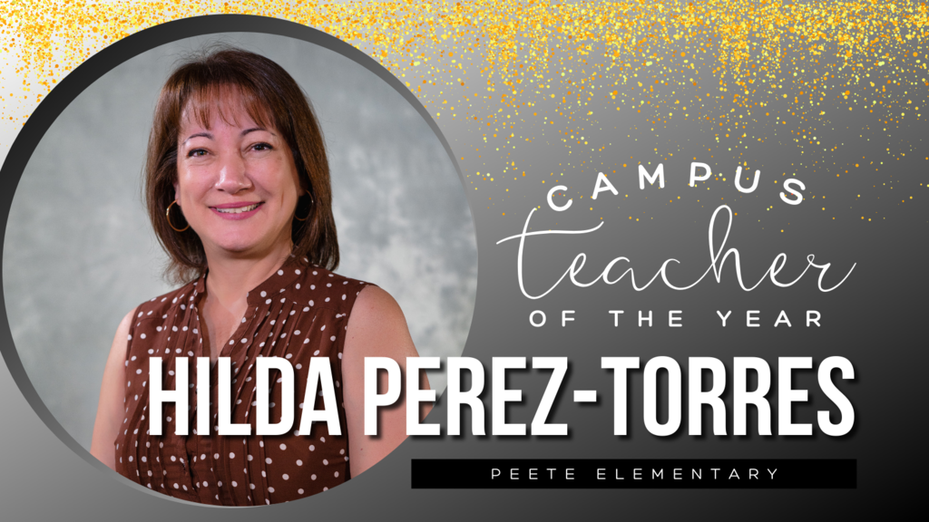 Campus Teacher of the Year Hilda Perez-Torres