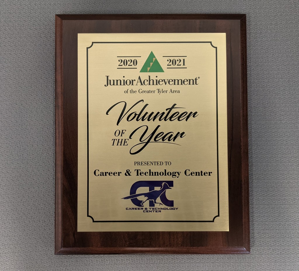 JA Volunteer Award to CTC