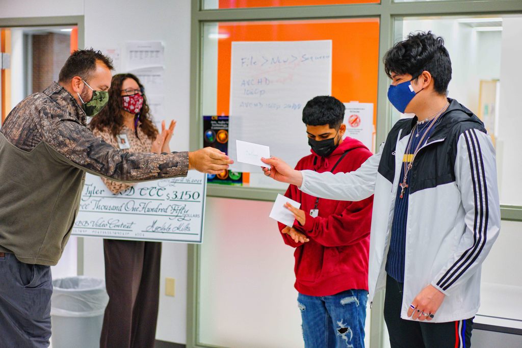 Student award presentation