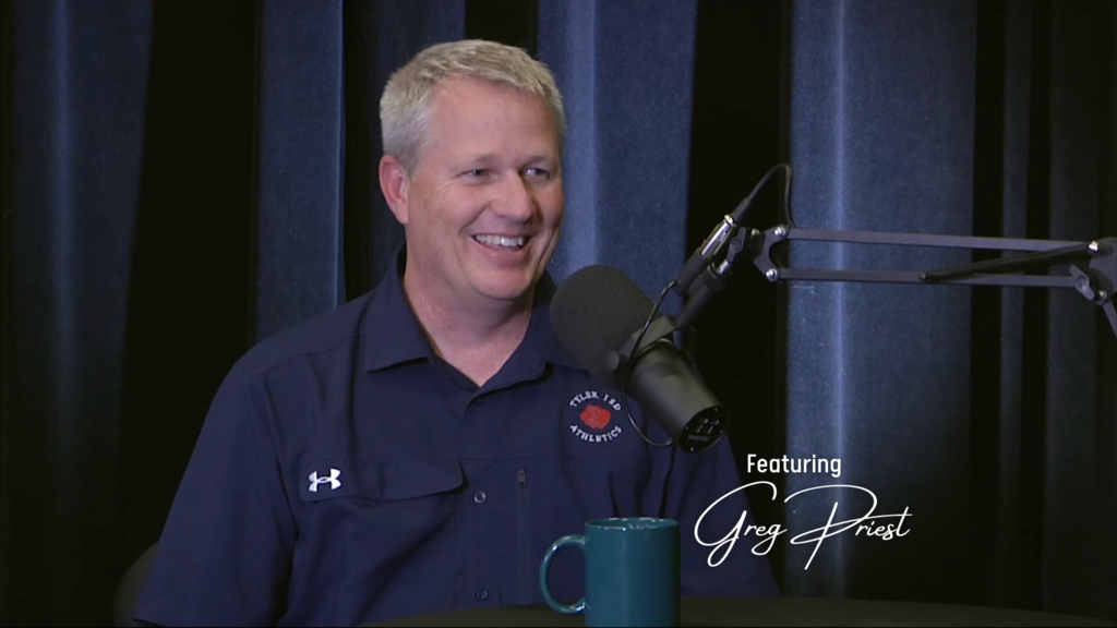 Greg Priest on the Talks with Tyler ISD podcast set