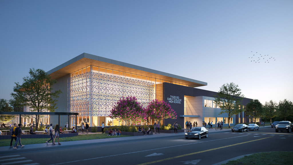 NEW Early College High School rendering