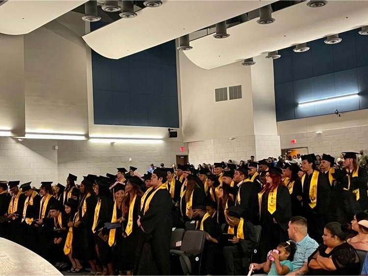 graduates standing 