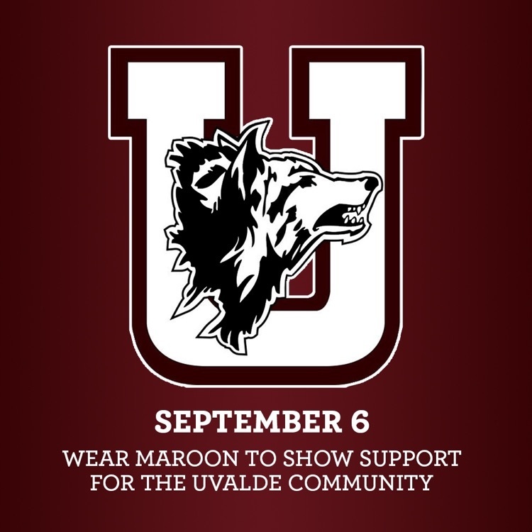 wear maroon to show support for Uvalde