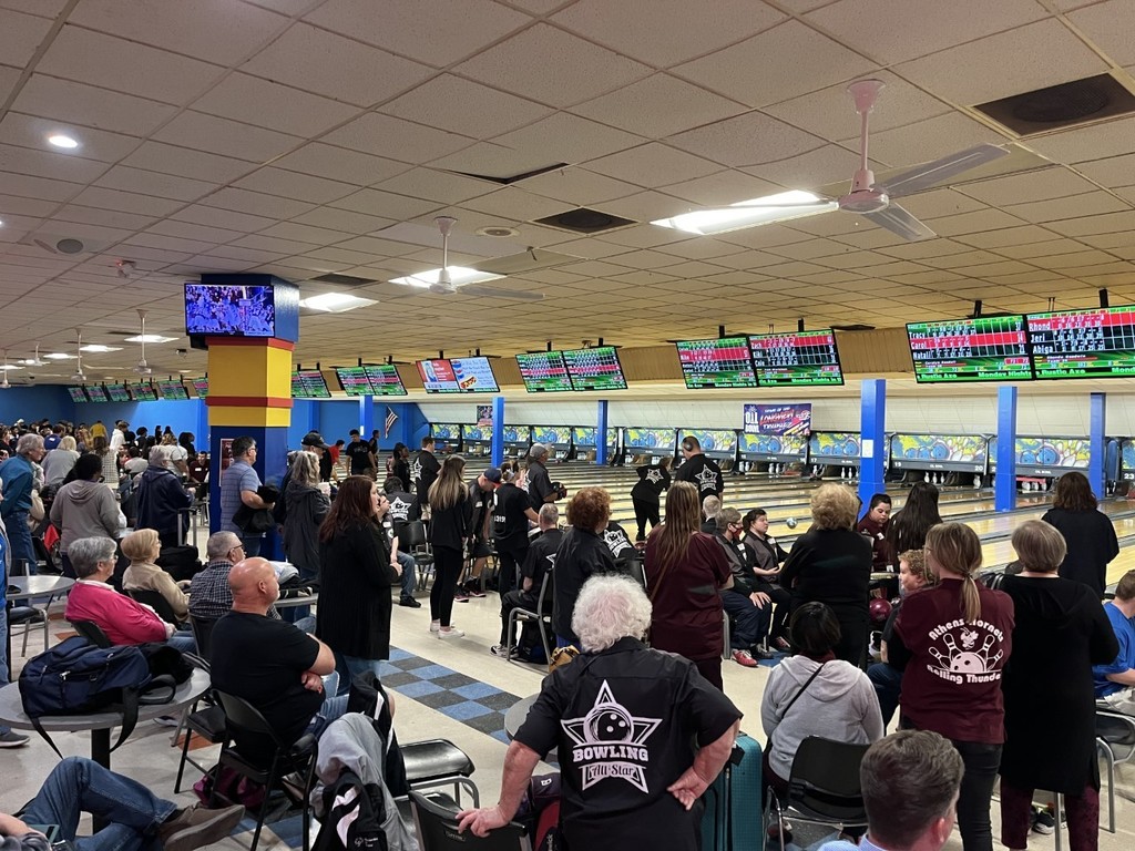 full bowling alley for special olympics