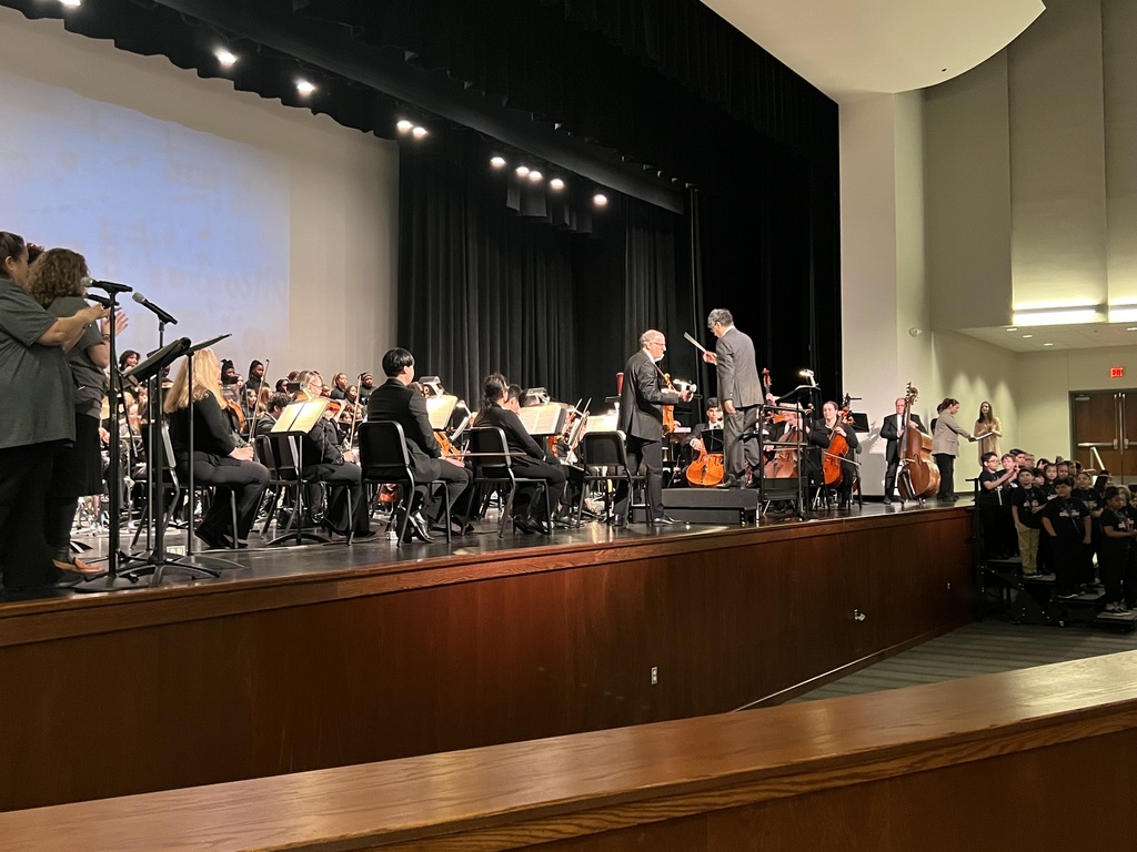 orchestra on stage
