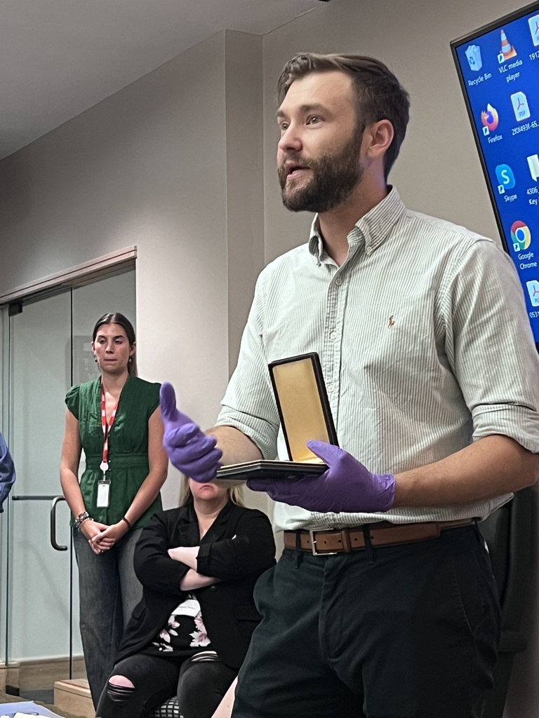 teacher speaking in classroom