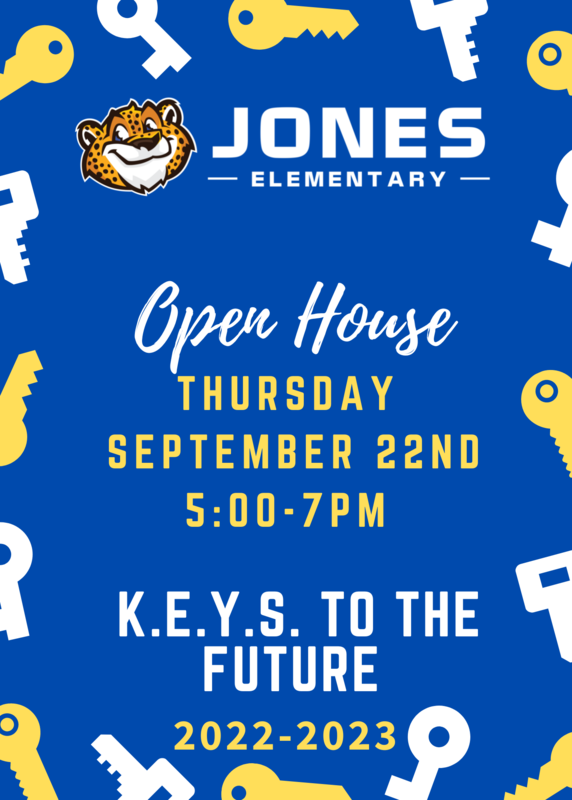 Jones Fall Open House Jones Elementary School
