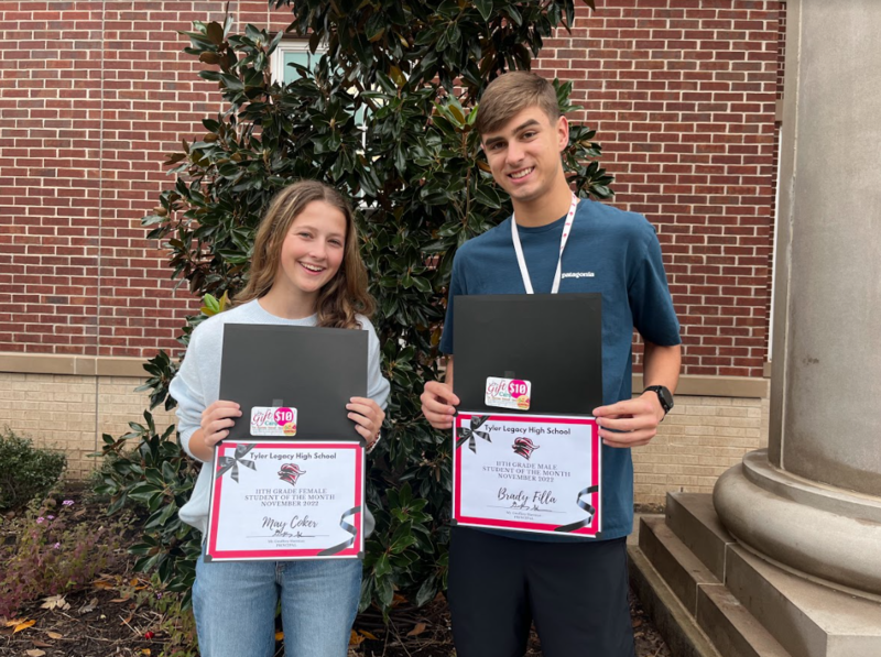 November Students of the Month | Tyler Legacy High School