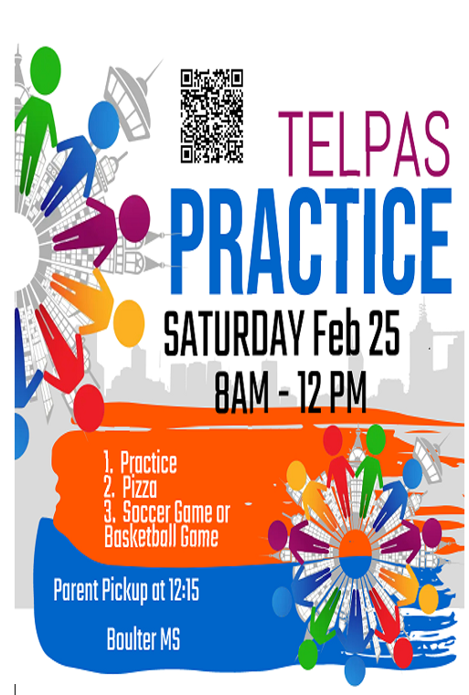 Telpas practice boulter middle school