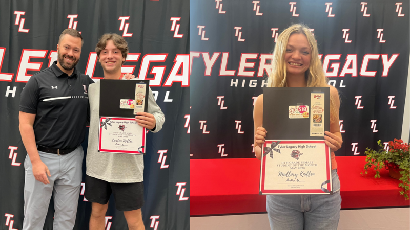 May Students of the Month | Tyler Legacy High School