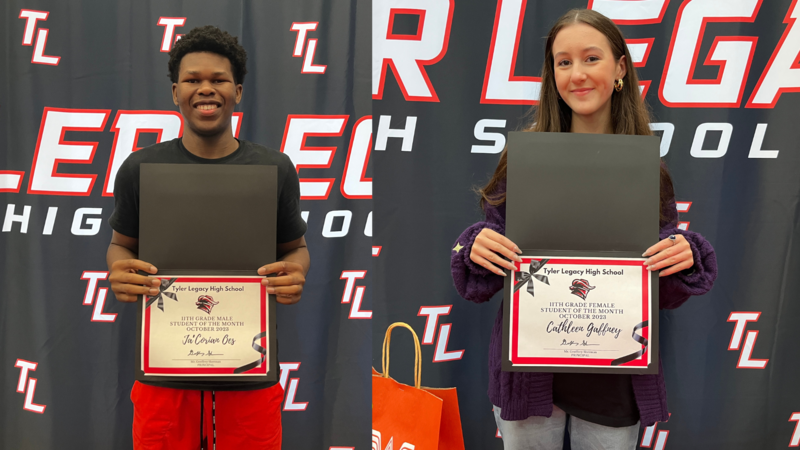 October Students Of The Month | Tyler Legacy High School