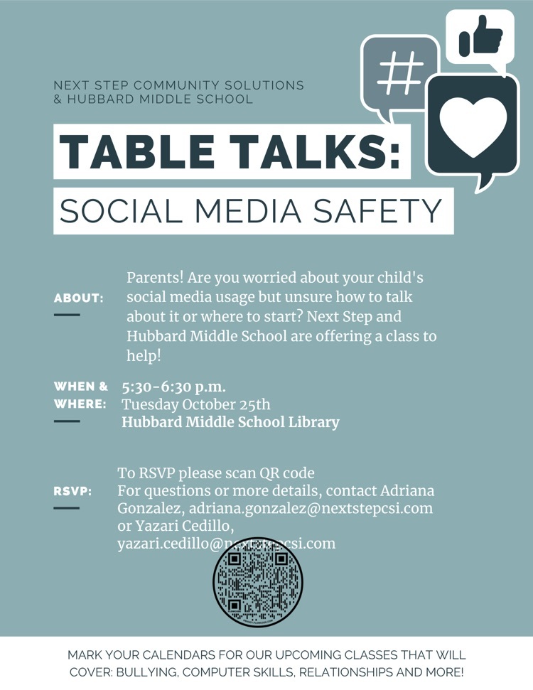 table talks flyer